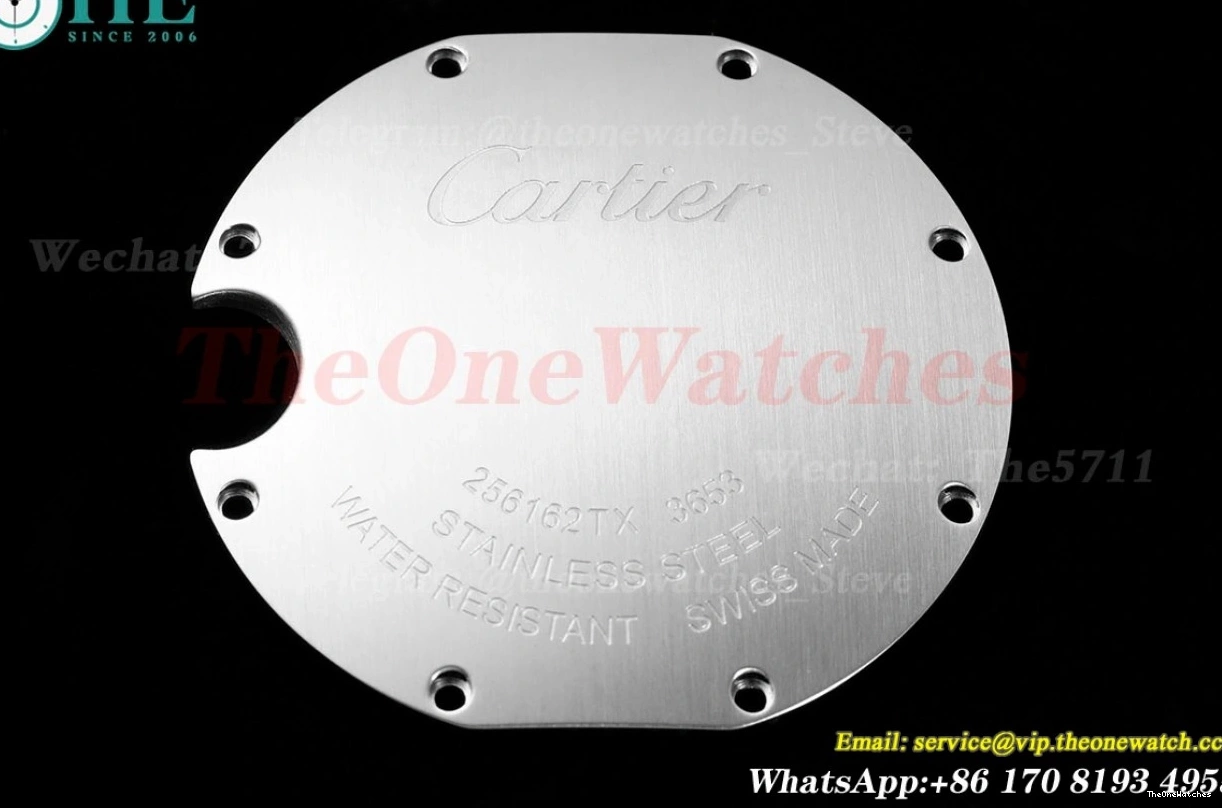 De AF 33mm Ballon White Dia Quartz Cartier SS SS Bleu 0414